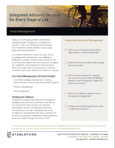 Stableford Asset Managment Fact Sheet