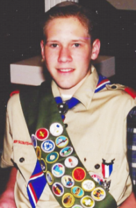 Nathan Faldmo, Stableford Finanical Services Leadership as young Eagle Scout