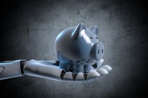 wealth management firms blog with hand holding pig piggy bank