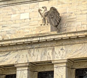 Digital Currency Stableford blog Eagle on Federal Reserve Building-web