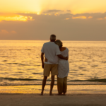 Couple looking at beach sunset Stableford Estate Tax Exemption blog image